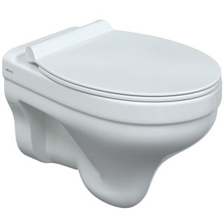 Комплект Berges 4в1 042439: инсталляция NOVUM кнопка L5 SoftTouch чёрная унитаз Albit S сиденье Top Slim SO